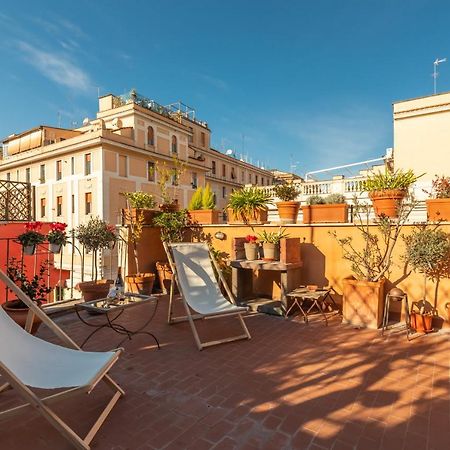 Bright And Comfy Terraced Apartment In Trastevere Rome Extérieur photo